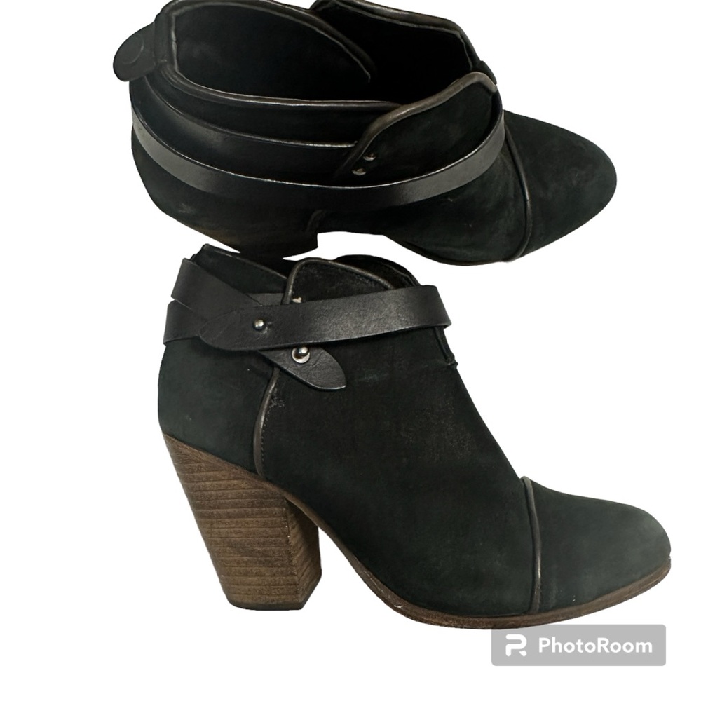 rag & bone Harrown‎ Suede Booties Sz 37 US 7